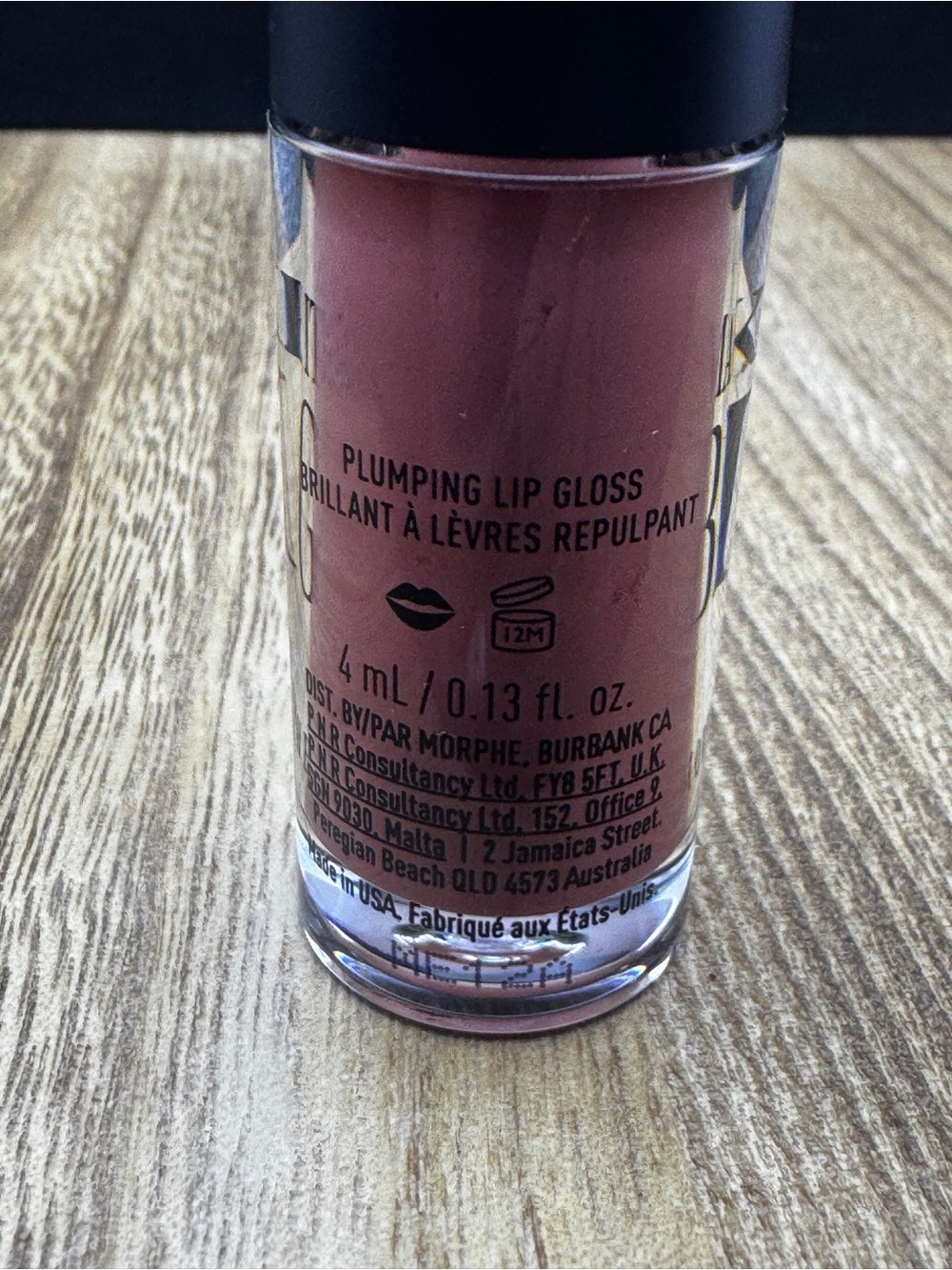 Morphe Make It Big Plumping Lip Gloss - “Natural Born Kisser” (Pink/Brown) 🆕 - Picture 4 of 4